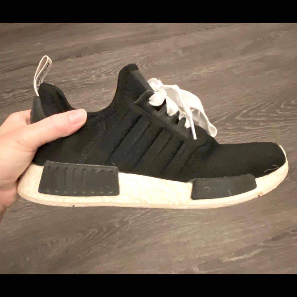 Adidas Women’s Black NMD! Gently used!